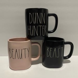 LOT of 3 Rae Dunn mugs